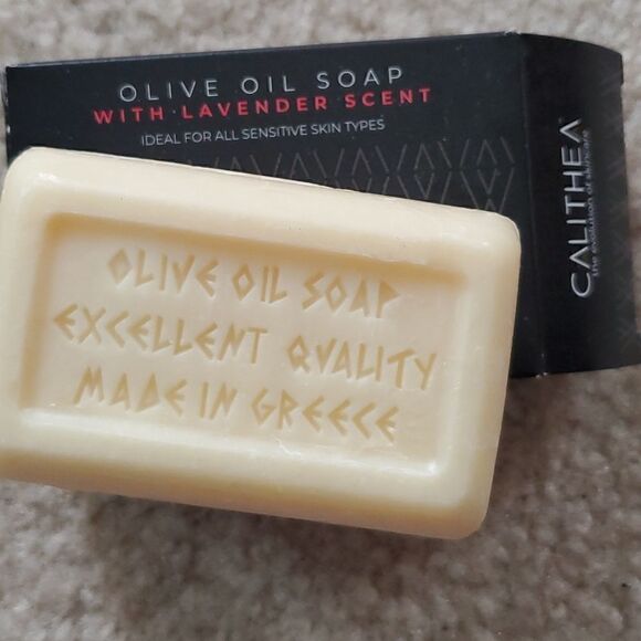 CALITHEA SKINCARE 3.5oz Olive Oil Soap with Lavender: 100% Natural 2 pack - Picture 3 of 6